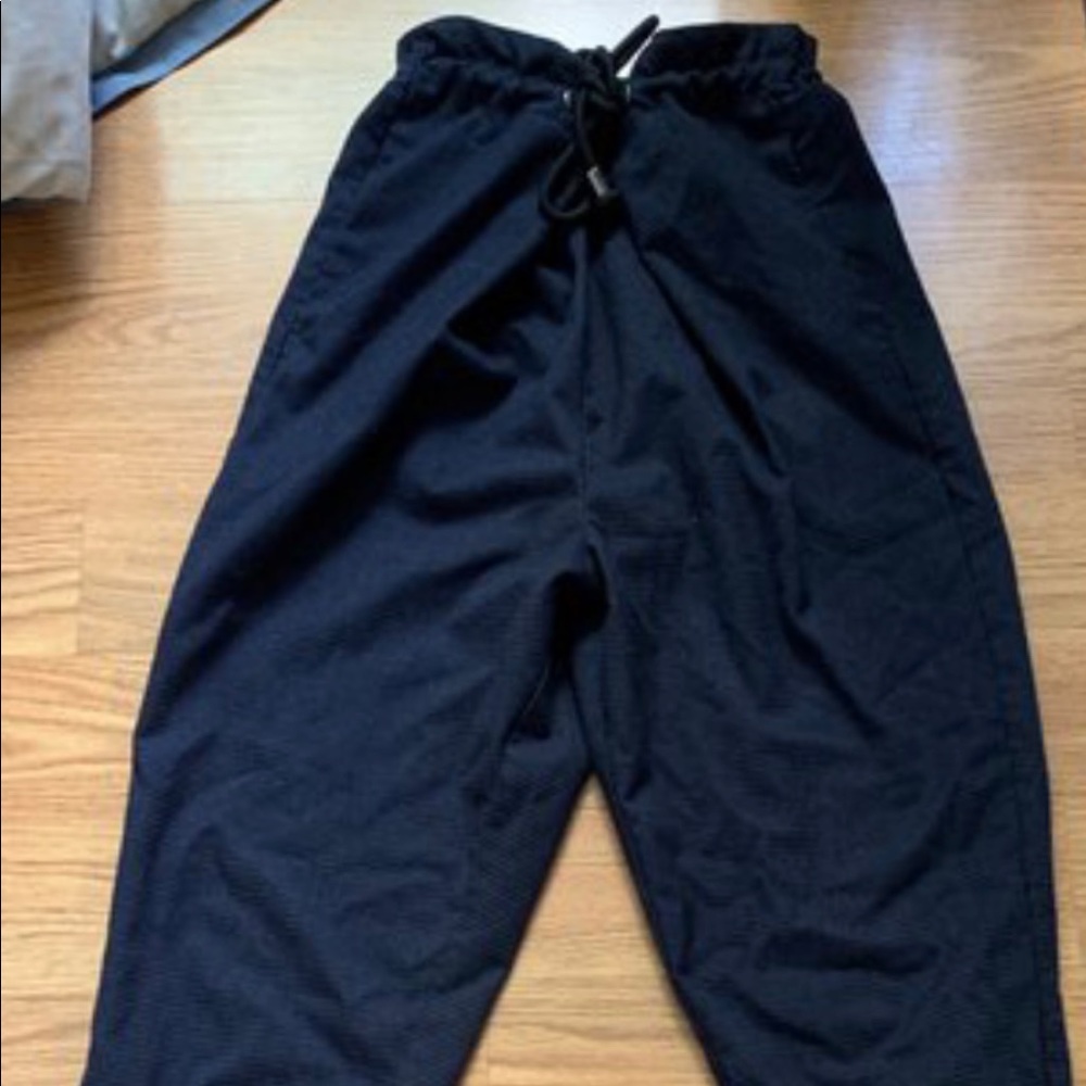 Urban outfitters high waist trousers navy plaid